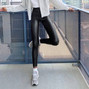 Aritzia Daria Vegan Leather Leggings